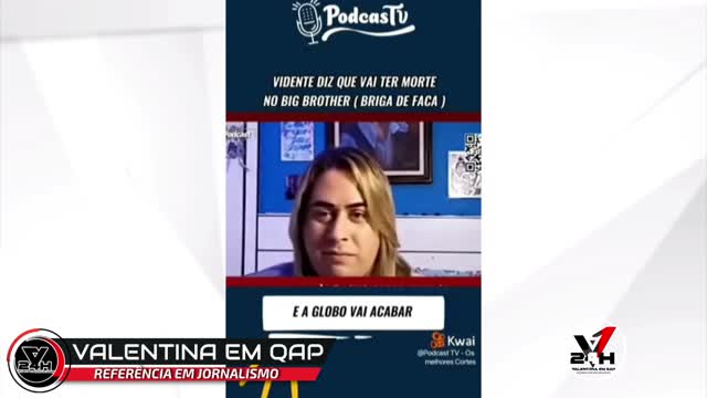 VIDENTE AFIRMA QUE TERÁ MORTE A FACADAS NO BBB22 E QUE GLOBO ACABARÁ