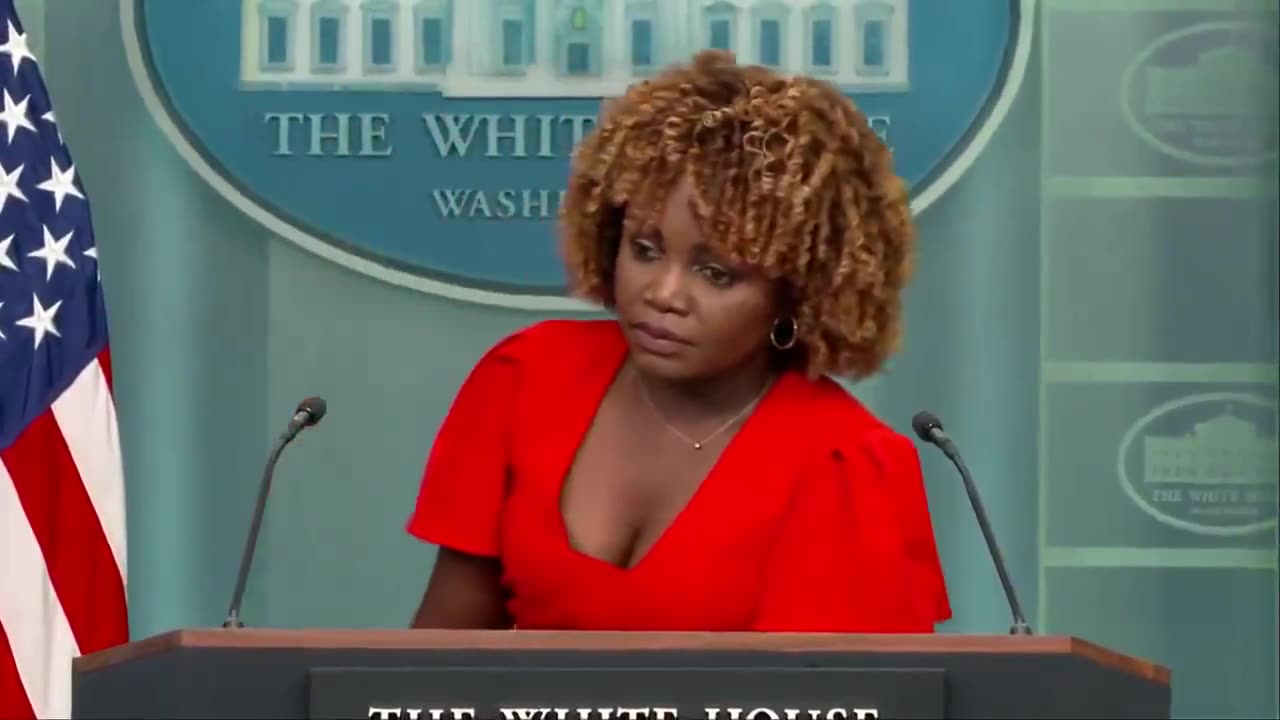Karine Jean-Pierre: Harris' Border Patrol Chief Talks Not Her Job! 🤷♀️