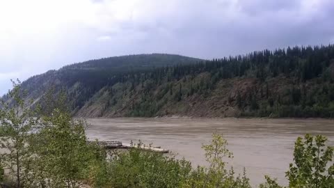 Dawson City - Solstice - Major Storm the day of...