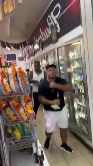 Emboldened looting...