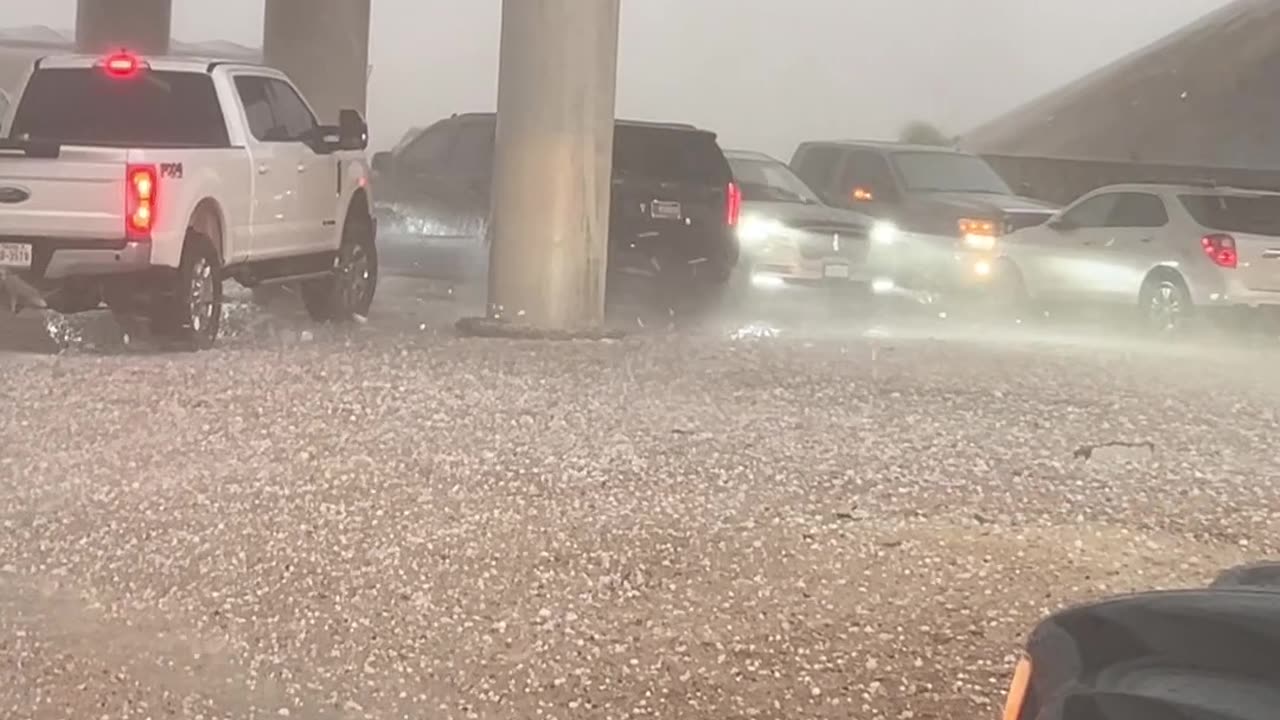 Hiding Under Bridge During Tornado Warning