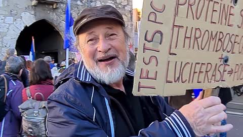 Manifestation Annecy le 05 02 2022