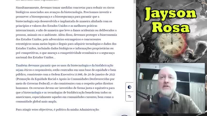 ORDEM EXECUTIVA ASSINADA - HIBRIDISMO VAI COMEÇAR by Jayson Rosa