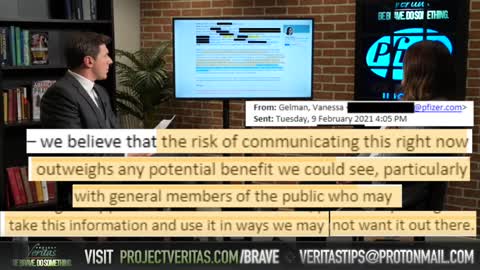 Project Veritas Pfizer Whistleblower Exposes Company Hiding Fetal Cell Testing