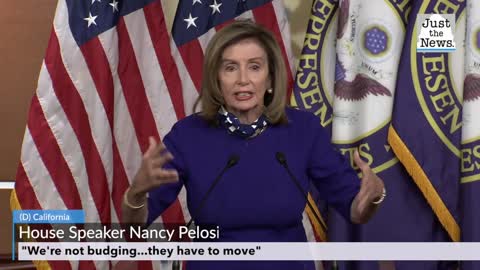 Pelosi: "We're not budging"