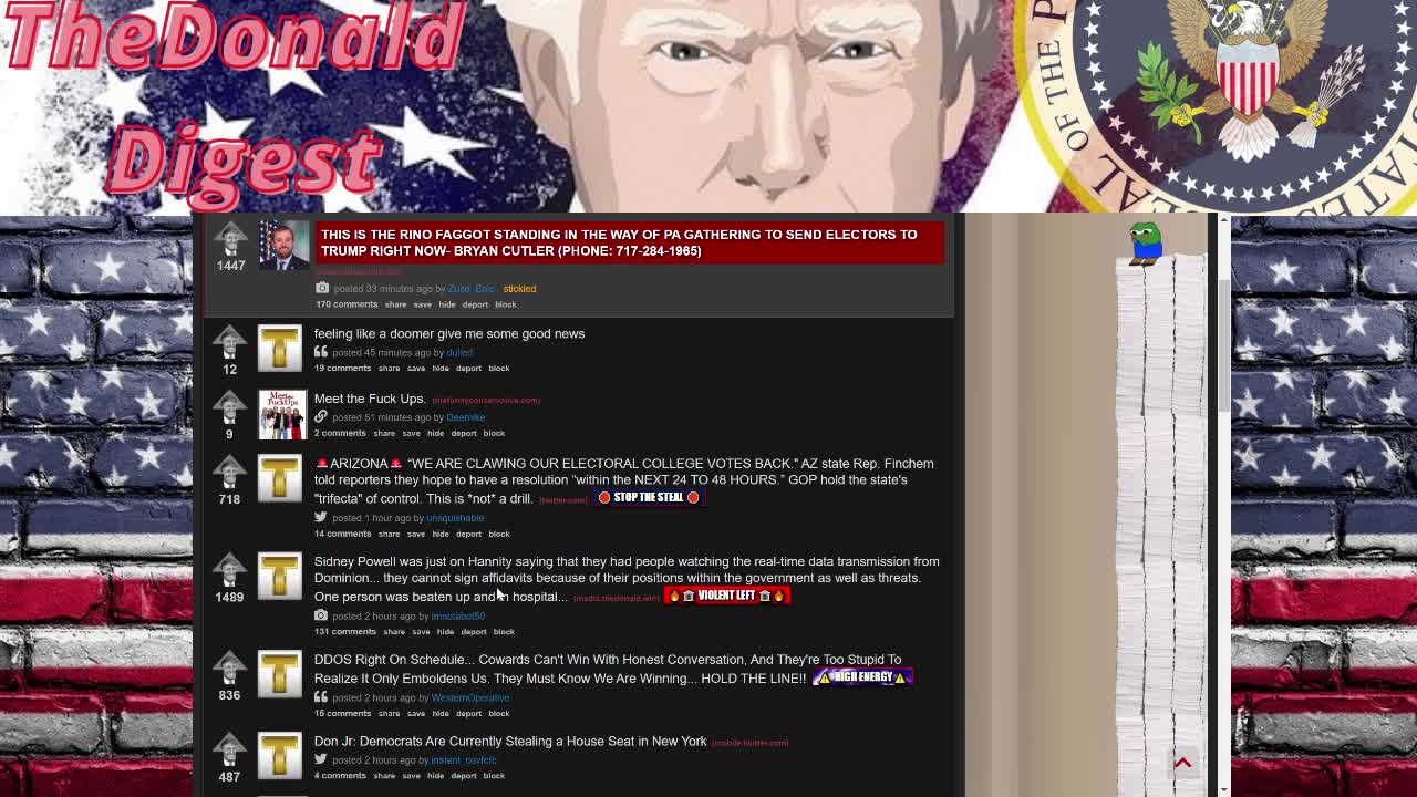 Welcome to TheDonald Digest