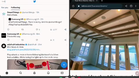 Samsung Split Screen