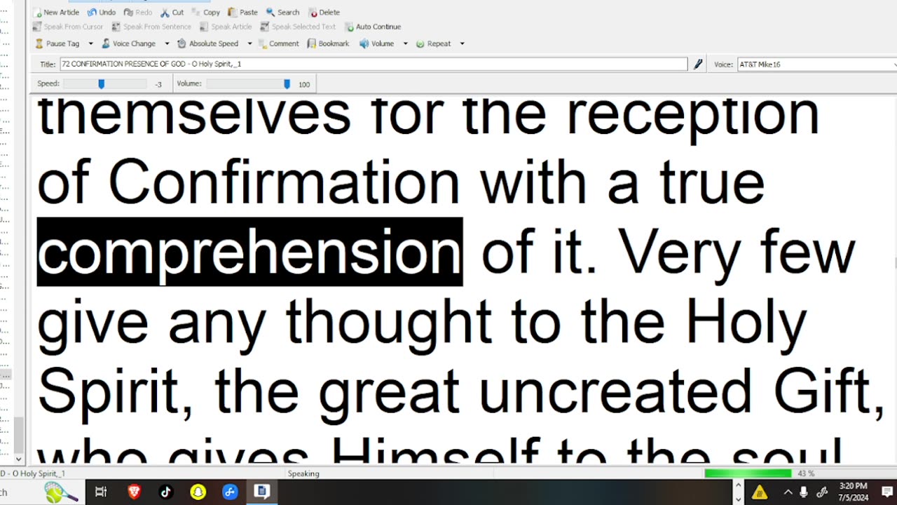 72 CONFIRMATION