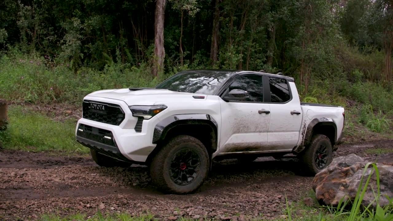 2024 Toyota Tacoma TRD Pro Ice Cap Exterior Design