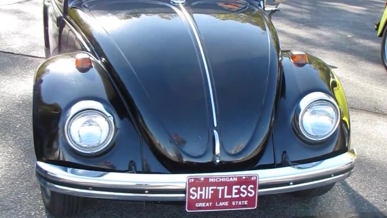 1969 Volkswagen Beetle Automatic Stickshift