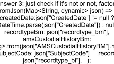 I want to handle dateTime null value in JSON parsing in flutter