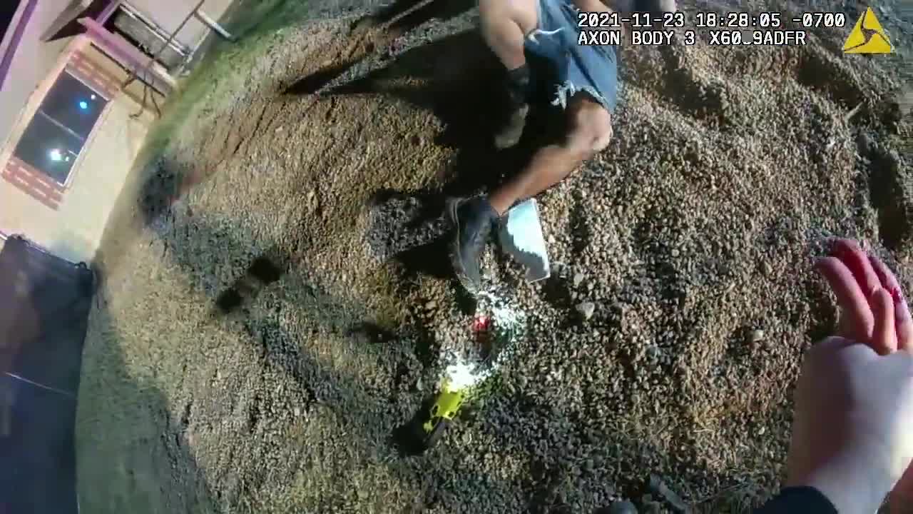 Man Armed With Knife Tased By Arizona Cop, Stabs Himself In The Neck [BODYCAM]