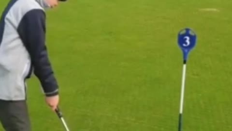 Boy golf game