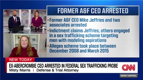 Former CEO of Abercrombie & Fitch indicted on sex trafficking charges