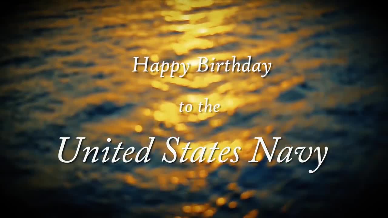Navy 242nd Birthday Motivational Video