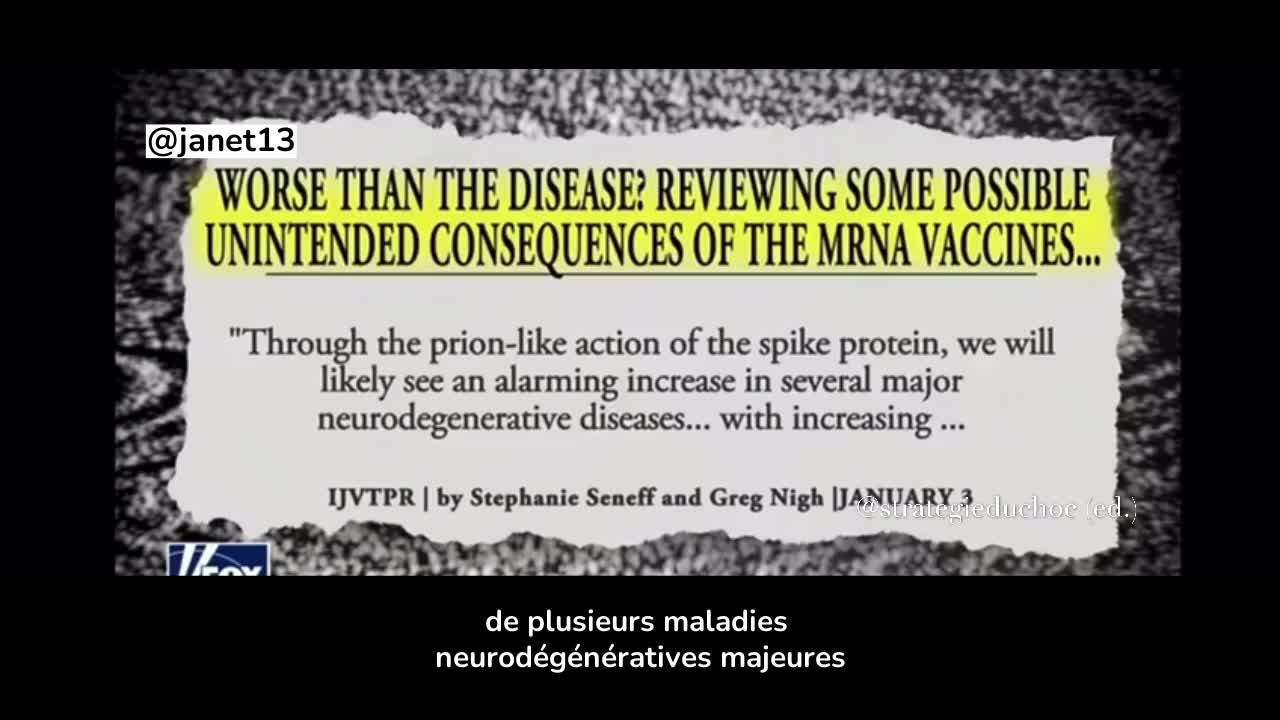 Cas de maladies neuro-dégénératives provoquées par les vaccins