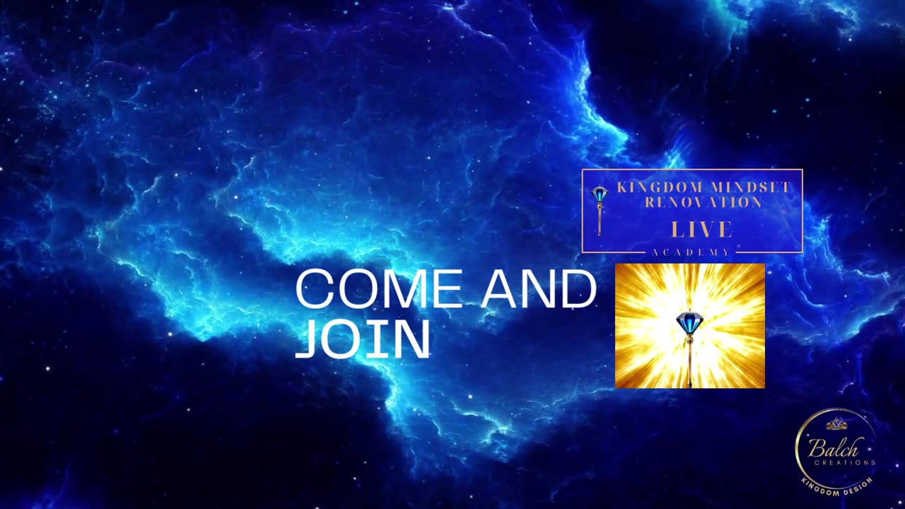 Watch out for Kingdom Mindset Renovation LIVE!!!