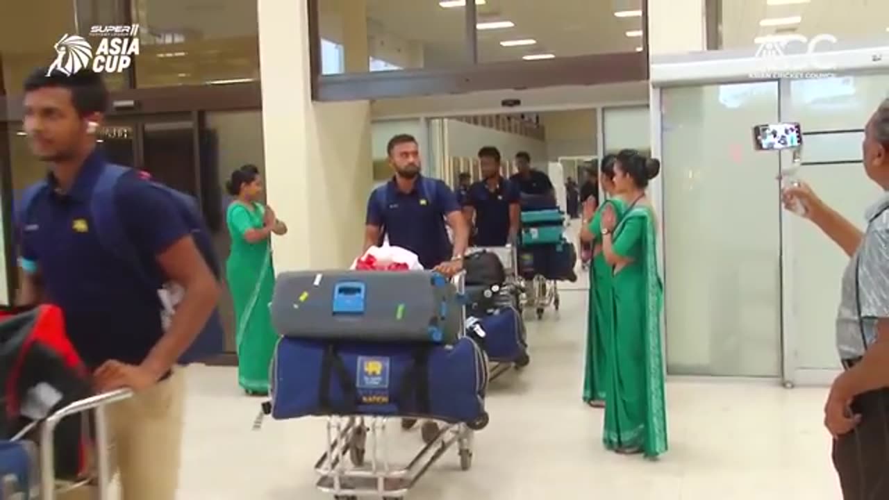 Asian Teams Super 4 | Arrive in Sri lanka