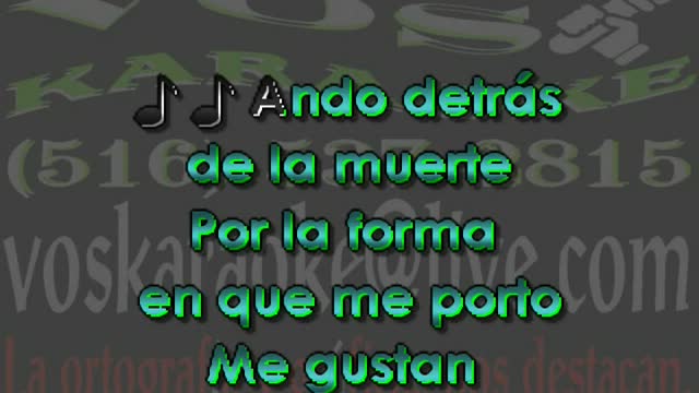 Grupo Exterminador - Me gusta ponerle al polvo KARAOKE
