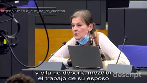 Periodista a Eurodiputado Stasys Jakeliunas sobre Ursula von der Leyen Plandemia
