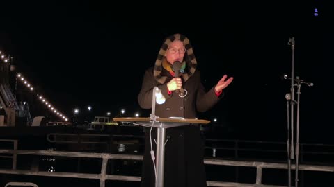 Wolgast: Rede von Karin auf der Kundgebung 12.01.2022