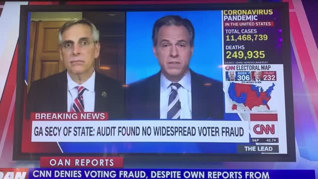 OANN ‘ investigation on CNN hypocrisy election fraud