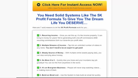 5K Profit Formula Review - Is It a Scam Or Legit System?