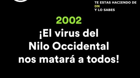 Mentiras apocalípticas desde 1960 al presente