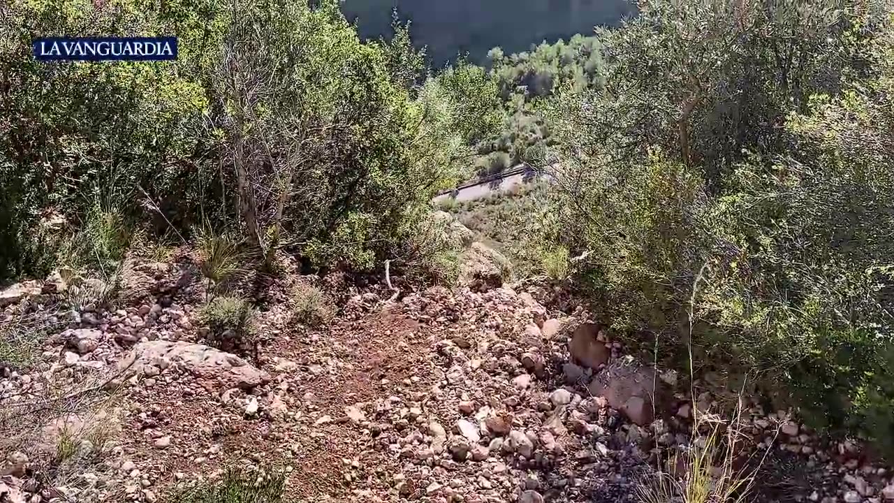 Así es el sendero en el que murió Isak Andic