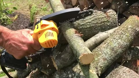 Cordless Mini Chainsaw 6-Inch,