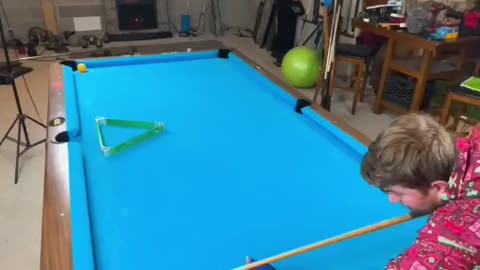What’syourfavoriteshot#GEICOLipSync#8ballpool#trickshots#billiards