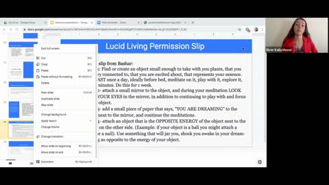 Lucid Living & Dreaming Online Workshop