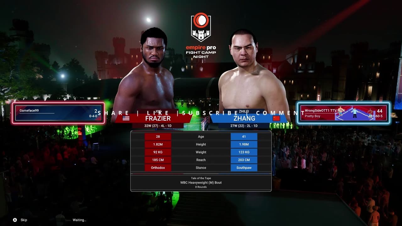 FIGHTNIGHT OG TRIES UNDISPUTED | HE'S CHEATING