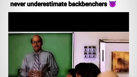 Never judge a backbenchers