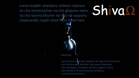 Shivoham Shivoham Nirvana Shatakam With Lyrics and meaning