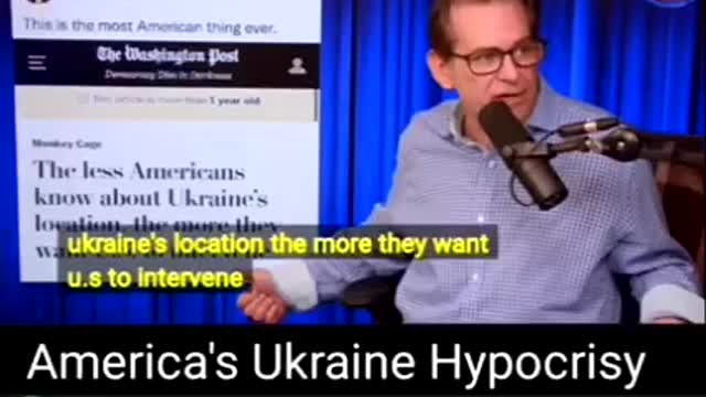 AMERICA'S UKRAINE HYPOCRISY