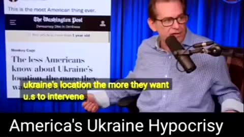 AMERICA'S UKRAINE HYPOCRISY