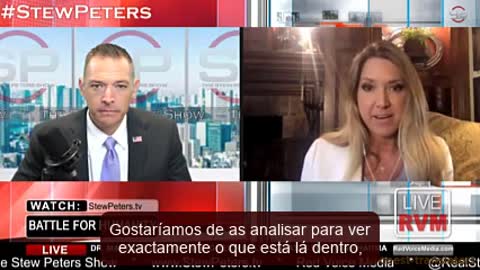 Stew Peters, entrevista a Drª. Carrie Madej (Legendado em Português)
