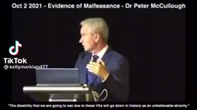 Dr Peter McCullough vaccine i juries