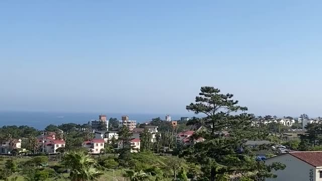 Beautiful sea, jeju island