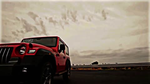 DAKU - Thar X Daku edit 🔥 __ daku Ft. thar __ Mahindra Thar off road stunts edi