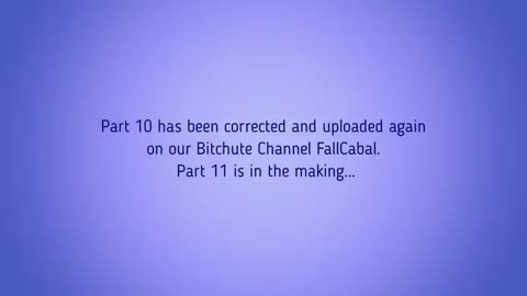 The Sequel to the Fall of the Cabal Part 10 apology