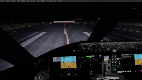 La Palma GCLA - Frankfurt EDDF Cold and Dark Taxi Take Off Condor 787 P3D IVAO