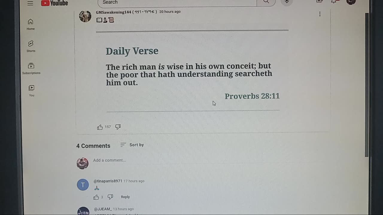 DAILY VERSE- GMSAWAKENING