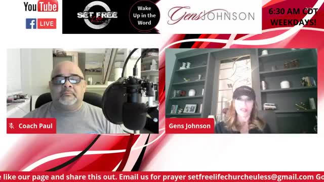 Episode #132 "Wake up in the Word" with Pastor Paul Ybarra and The Mindset Master, Gens Johnson