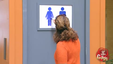 Fat Woman Bathroom Prank