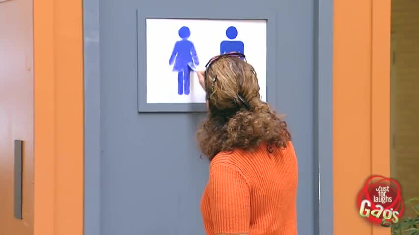Fat Woman Bathroom Prank