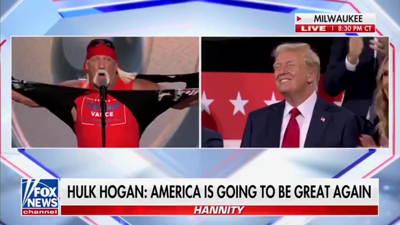 🔥🔥🔥🔥🔥 #HULKAMANIA #TRUMPVANCE2024