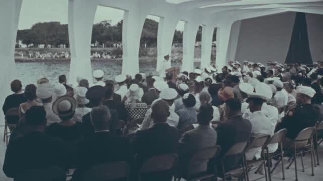 USS Arizona Memorial Dedication - 60th Anniversary