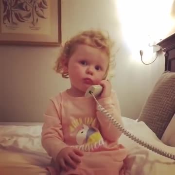 Cute girl calling you but you can see